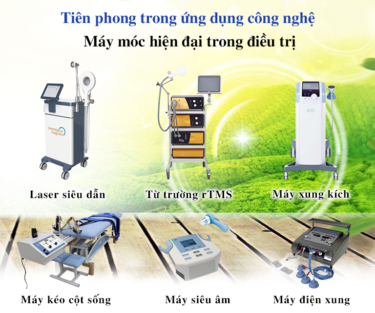 Tiên phong trong ứng dụng công nghệ, máy móc hiện đại trong điều trị