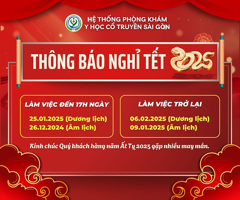 Thông báo nghỉ tết 2025