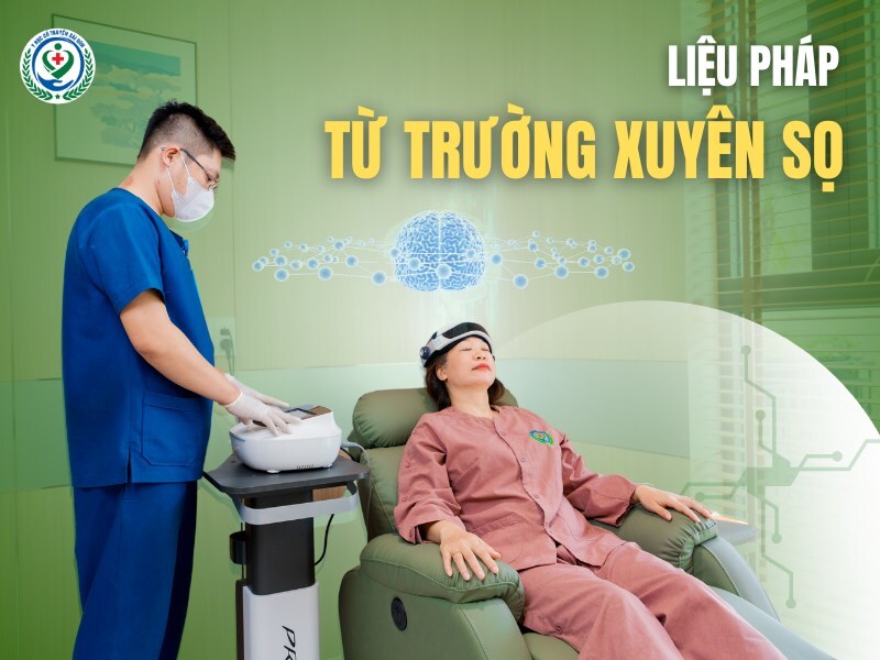 Từ trường xuyên sọ là giải pháp dùng từ trường để kích thích nơ ron trong não giúp cải thiện giấc ngủ